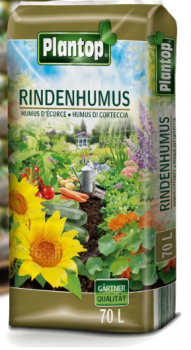 Plantop Rindenhumus 70l, Körnung 0-20mm